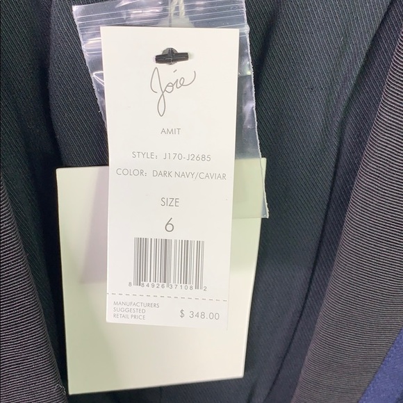 Joie Amit Contrast Collar Blazer - Picture 7 of 8